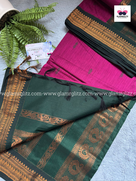 Traditional Kalyani Cotton silk saree