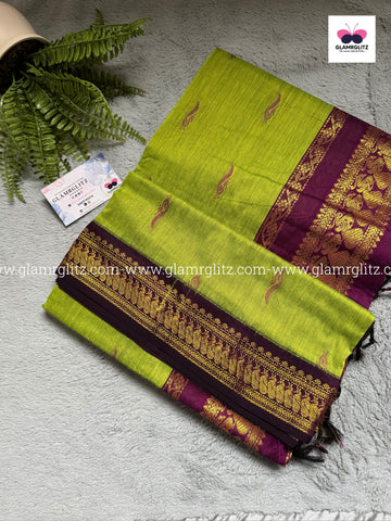 Traditional Kalyani Cotton silk saree