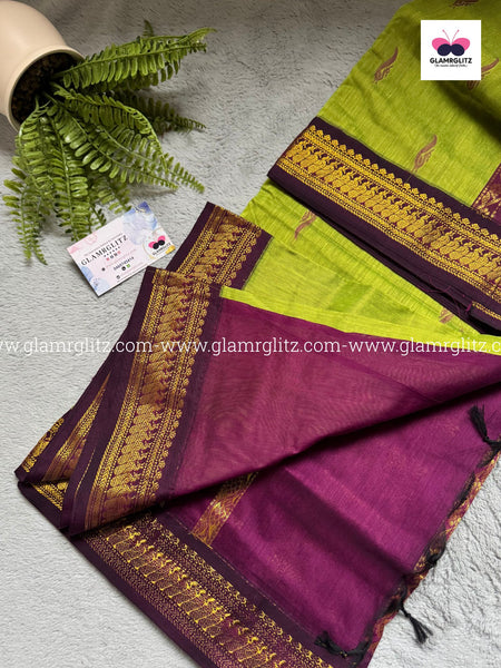Traditional Kalyani Cotton silk saree
