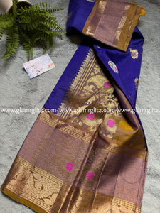 PURE KANCHIPURAM HANDLOOM SILK SAREES