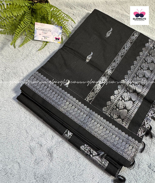 Purely Traditional Kalyani Cotton (silk mix )
