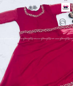 Ready-to-Wear Georgette Saree
