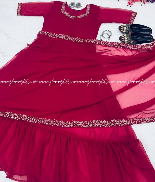 Ready-to-Wear Georgette Saree