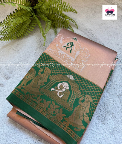 Kubera Silk Fancy Pallakku Design Sarees