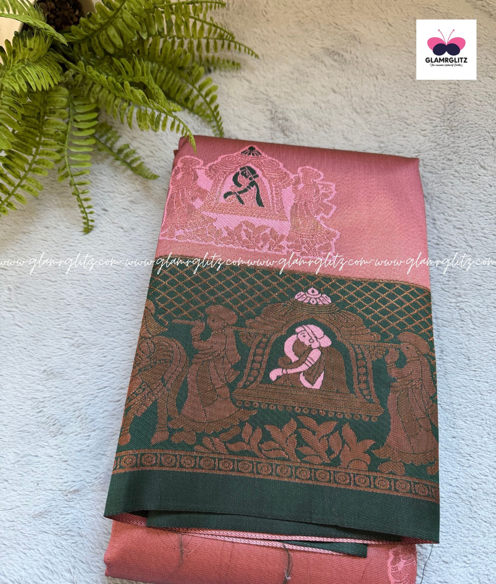 Kubera Silk Fancy Pallakku Design Sarees