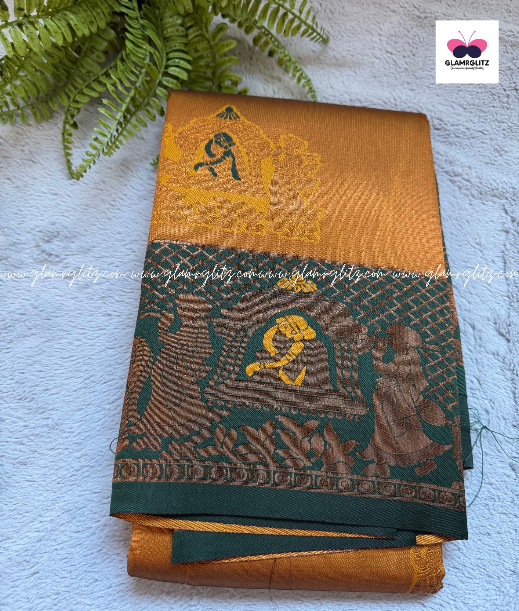 Kubera Silk Fancy Pallakku Design Sarees