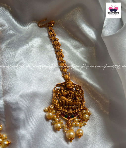 Bridal Jewellery Set – Antique Gold Look | Premium Quality