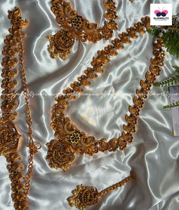 Bridal Jewellery Set – Antique Gold Look | Premium Quality
