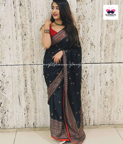 Linen Jute Silk saree