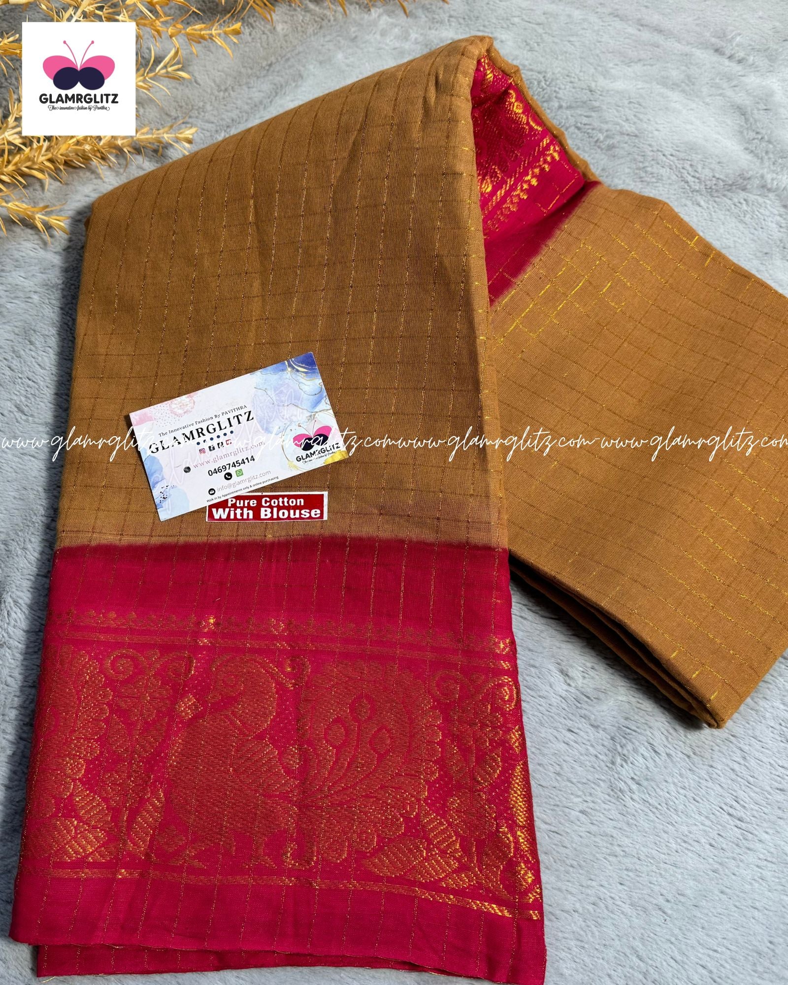 Sungudi cotton saree