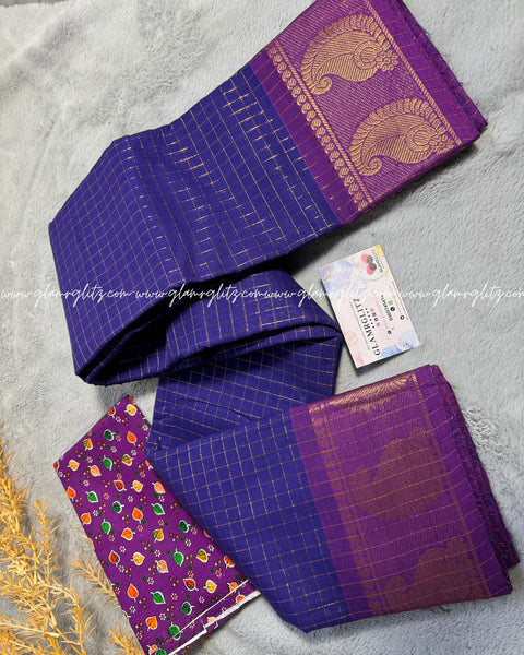 Sungudi Cotton Saree