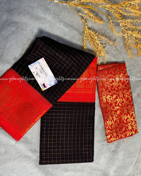 Sungudi Cotton Saree