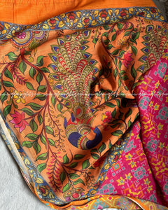 Kalamkari saree