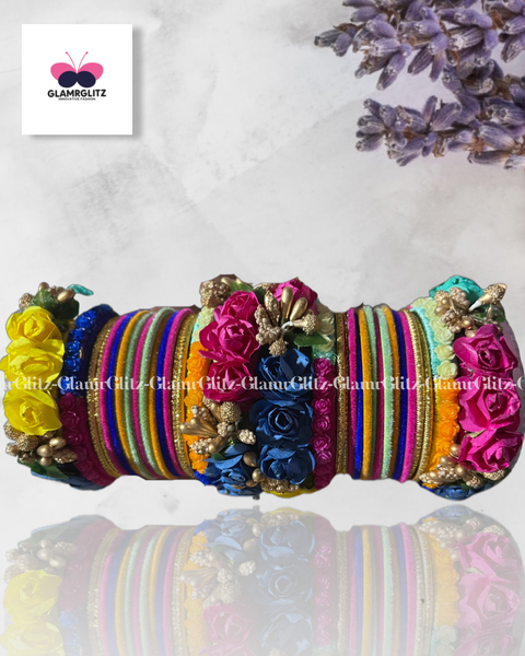 Flower bangles