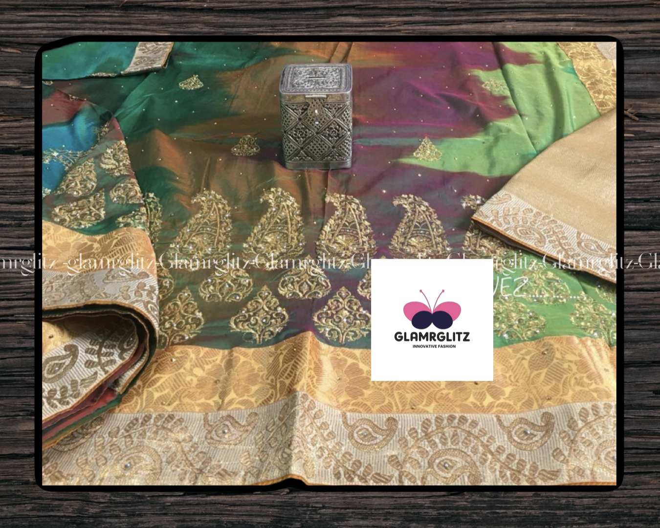 Soft silk blend saree