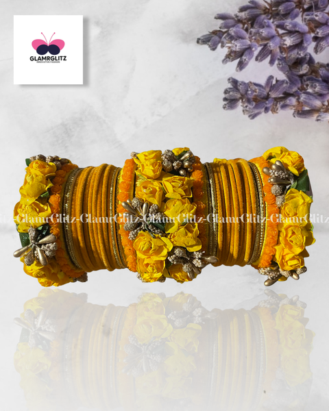 Flower bangles