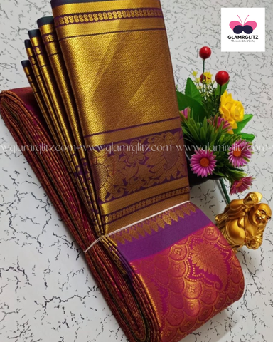 Poonthamil jaquard saree