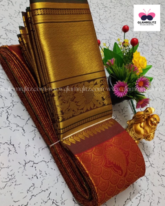 Poonthamil jaquard saree