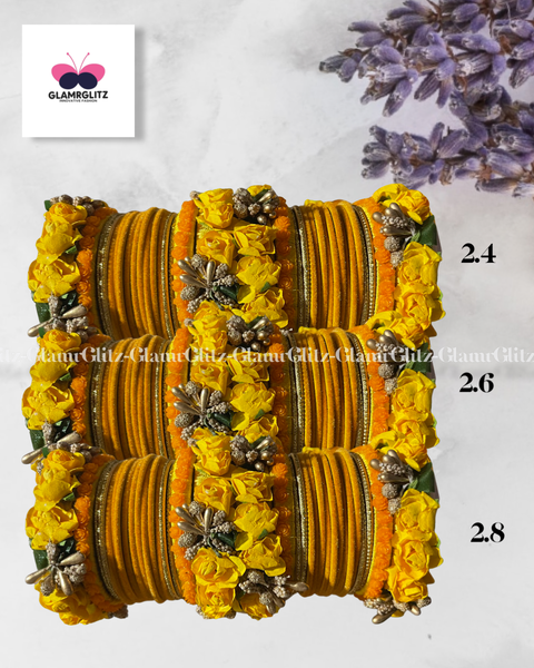 Flower bangles