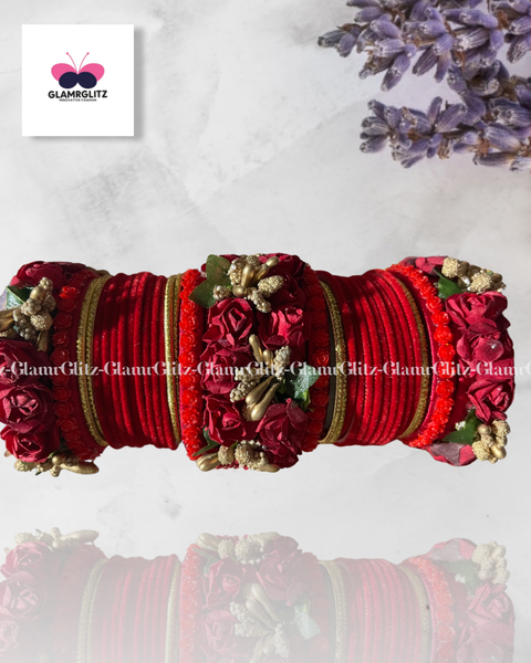 Flower bangles